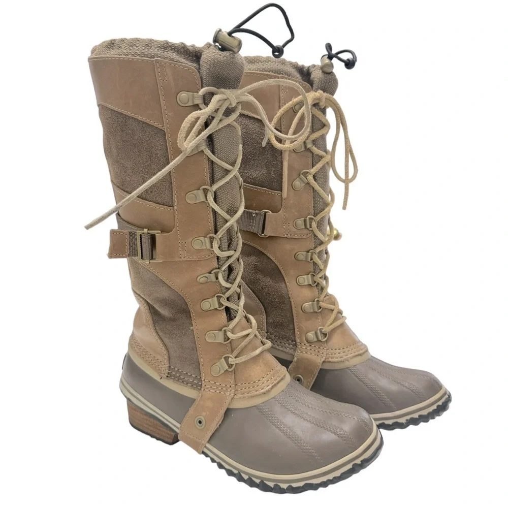 SOREL Carly Conquest tall winter boots‎ Sz 6